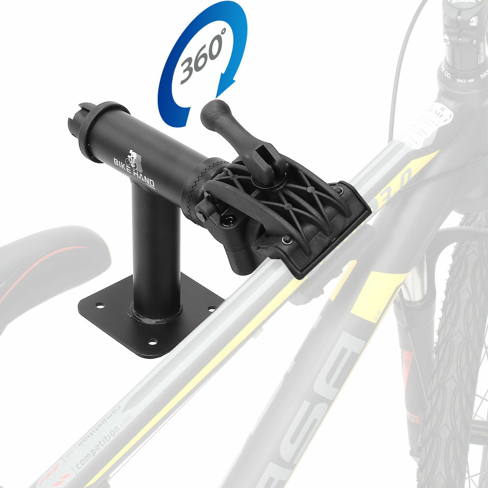 bench mount bike stand