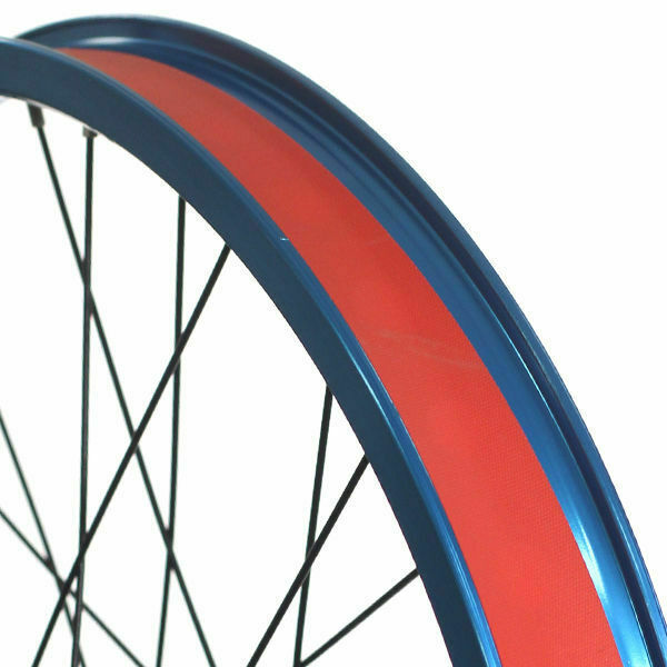 Bmx Bike Wheels/wheelset (Wide Rim) Blue  