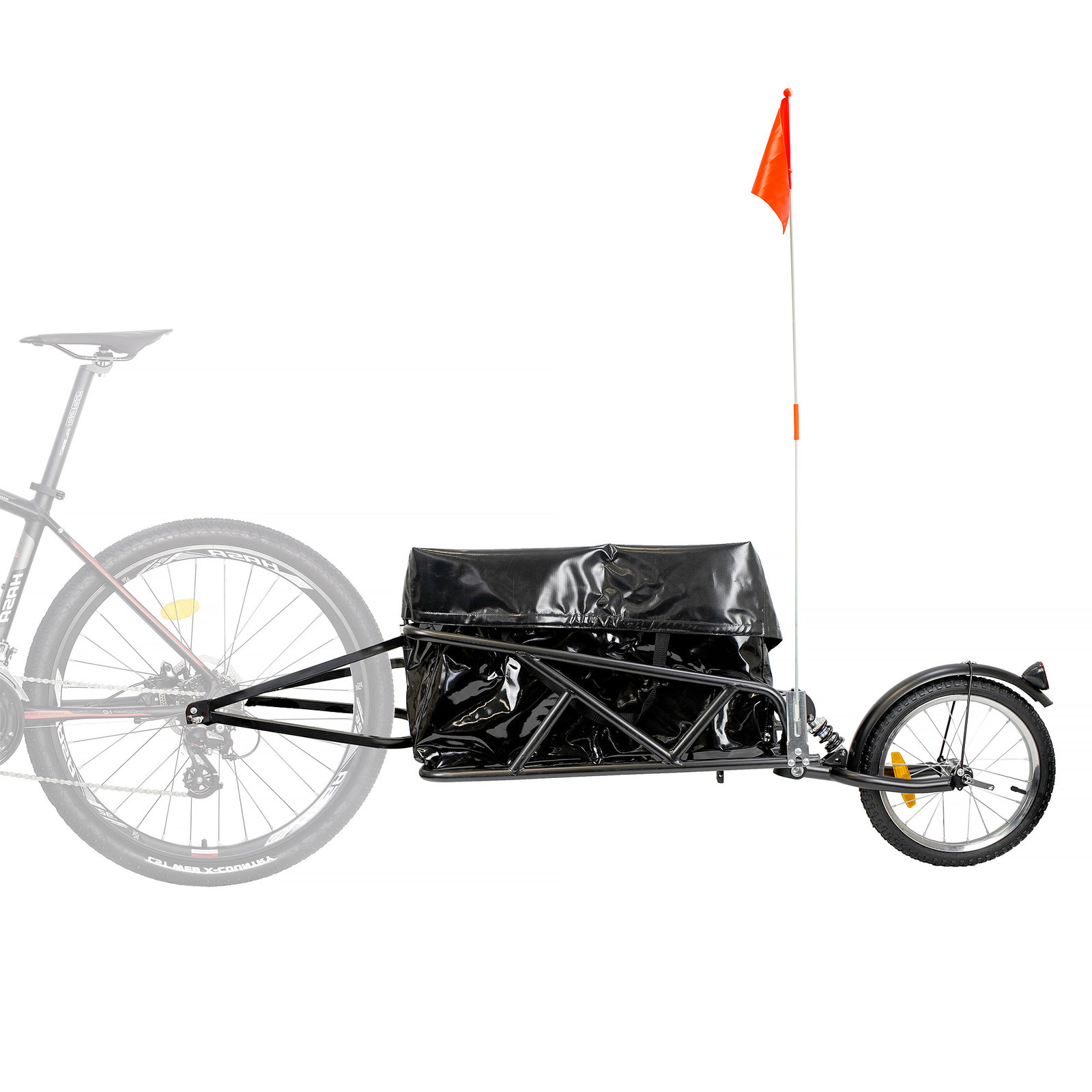 single bicycle trailer
