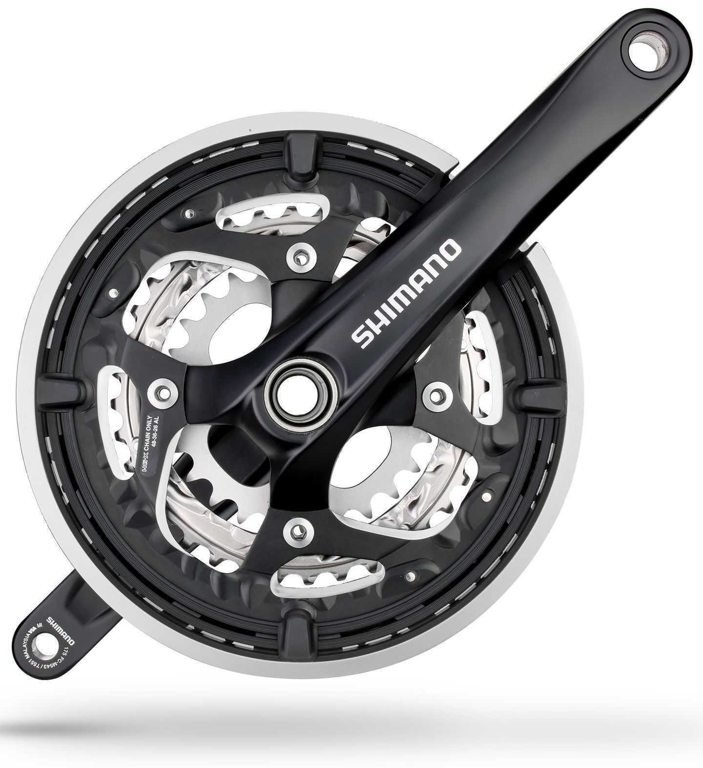 shimano mountain bike crankset