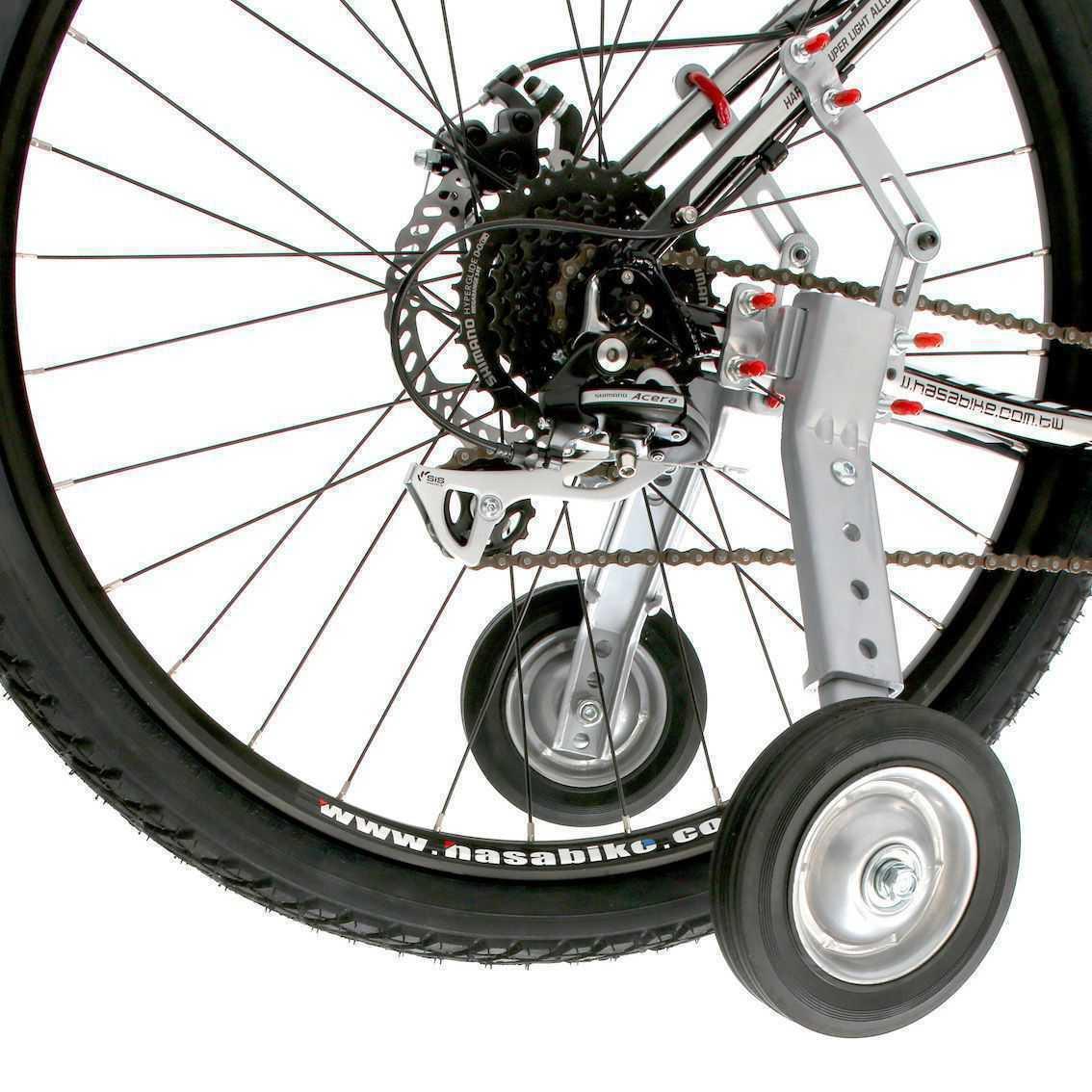 bicycle with training wheels
