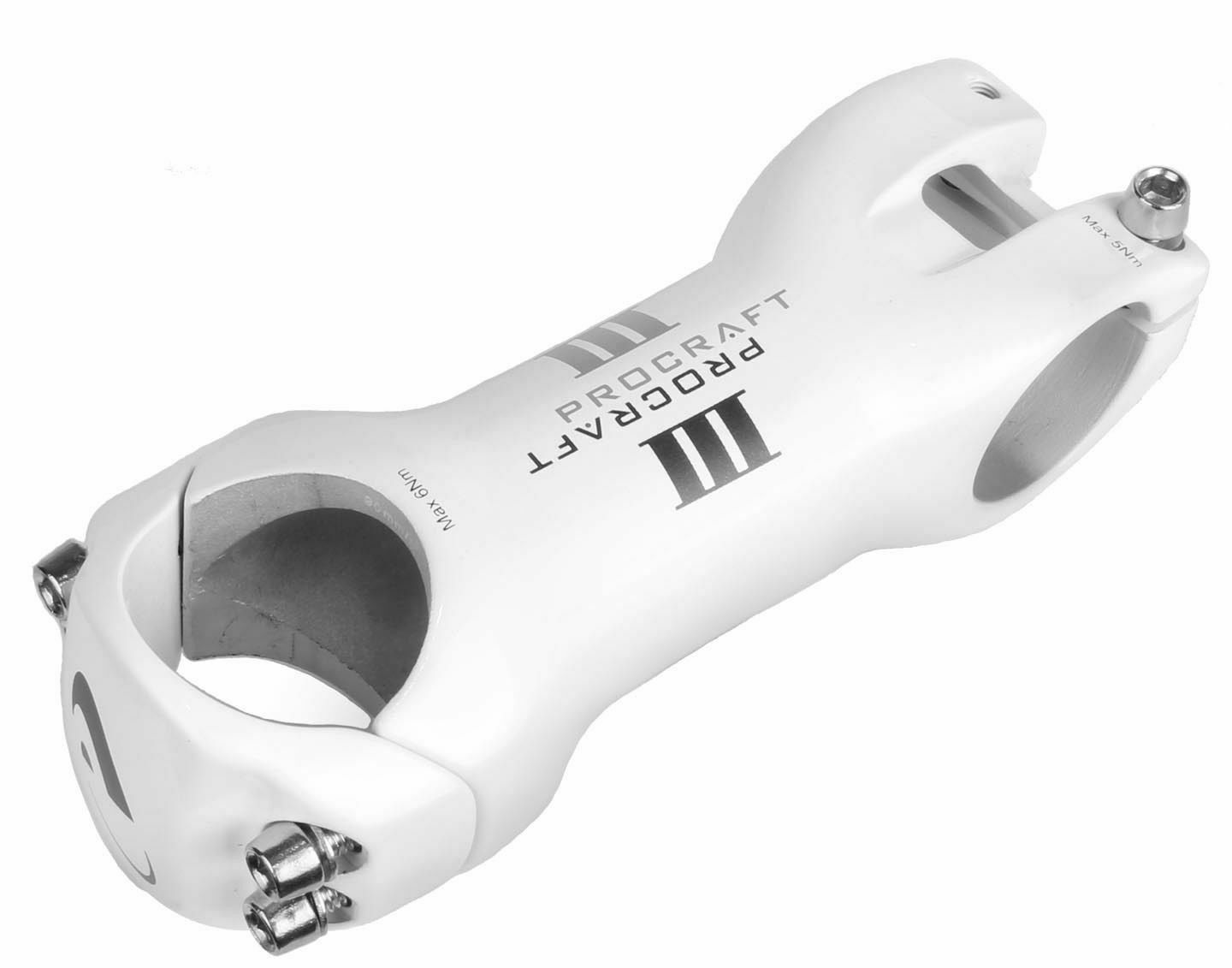 white bike stem