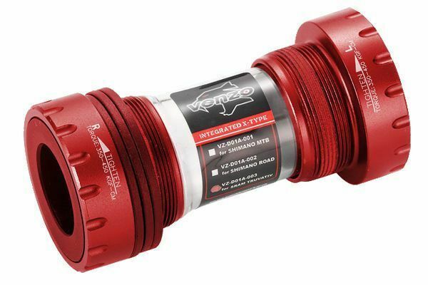 Road Bike Bottom Bracket for Sram Trauvativ Crankset Red  