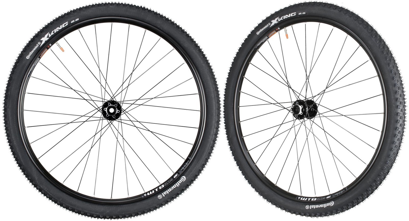 black mountain bike wheels