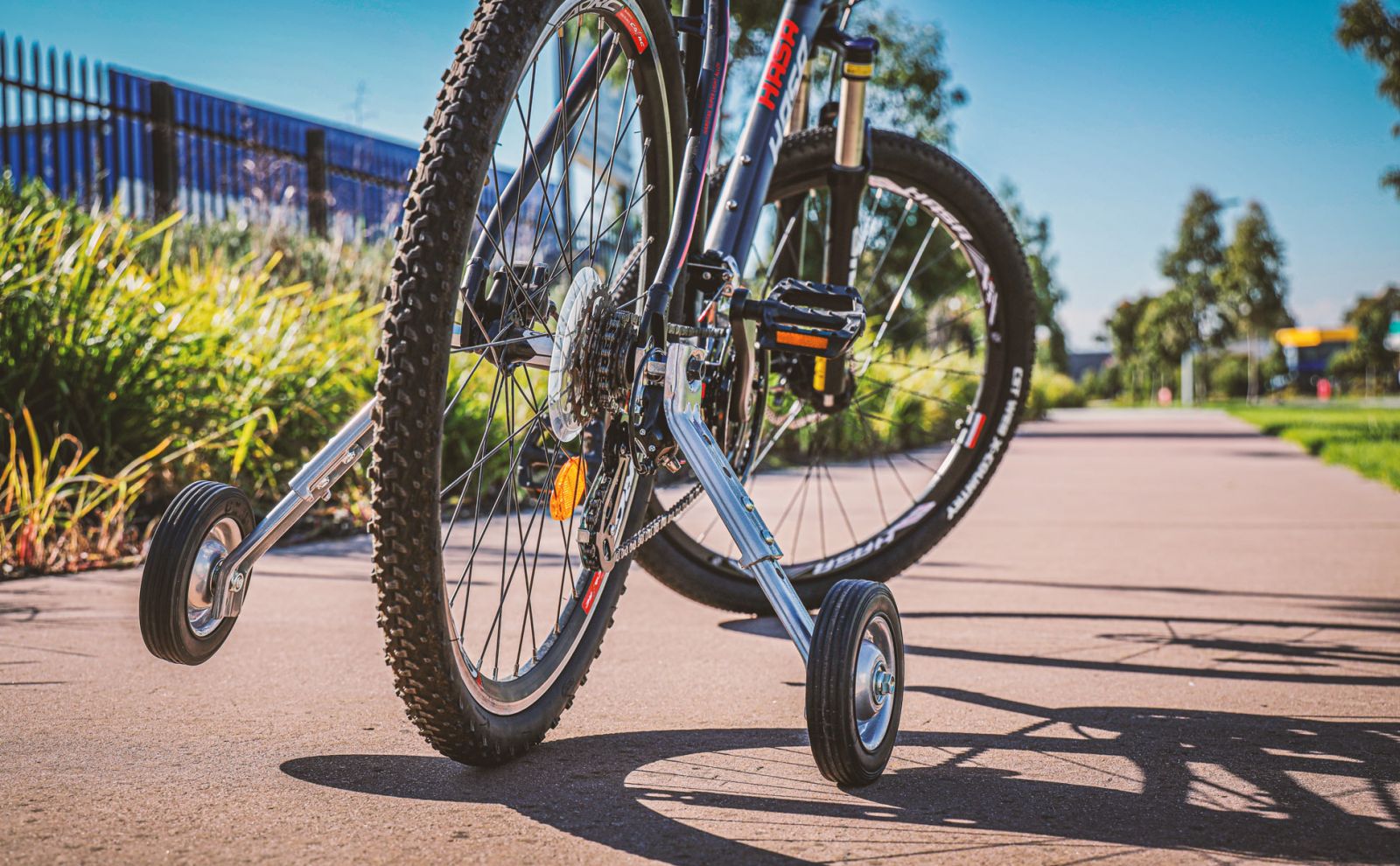 Adjustable Adult Bicycle Bike Training Wheels Fits 20" to 26""SM-903RW
