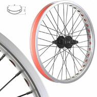 Bmx Bike Wheels/wheelset (Narrow Rims) Silver  